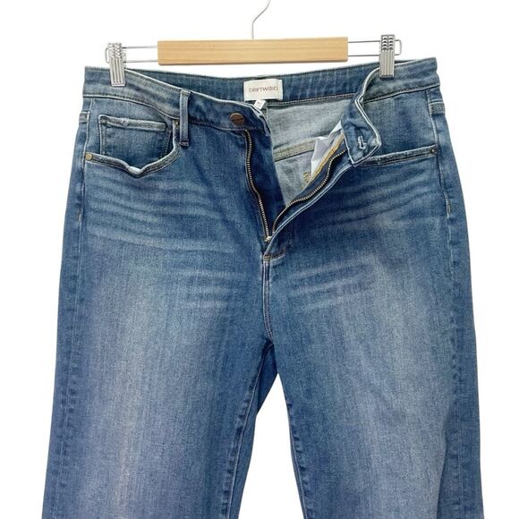 Driftwood Royce Straight Leg Jeans Size 31 Gemini Medium Wash High Rise Denim - Picture 7 of 13